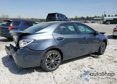 2015 Toyota Corolla L from USA, damaged, VIN 2T1BURHE1FC468688